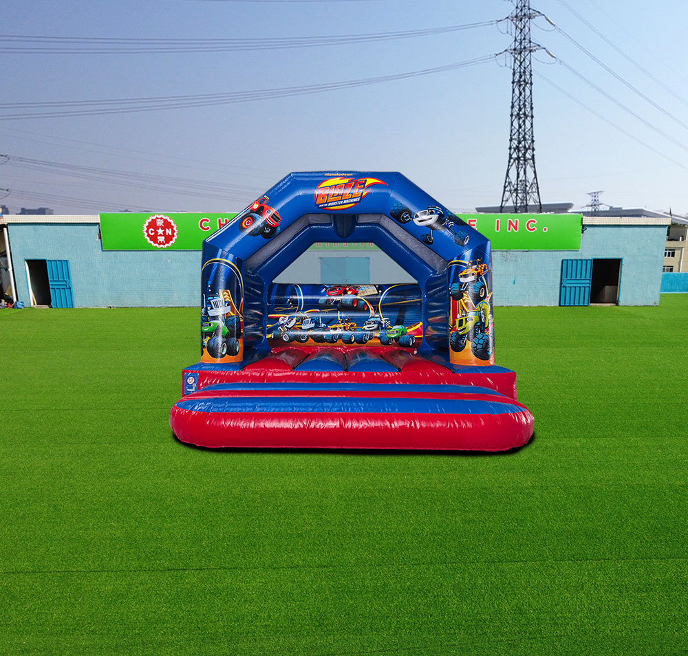 T2-4025 12X12Ft Blaze And The Monster Machines Bounce House