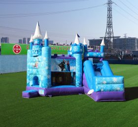 T2-4077 Disney Ice and Snow 5In1 Combination Jumping Castle
