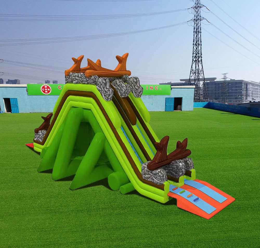 T8-1467 Inflatable Slide Green Giant Slide