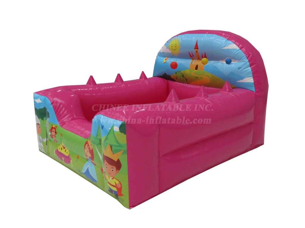 T2-4149 Princess Baby High Back Inflatable Ball Pool