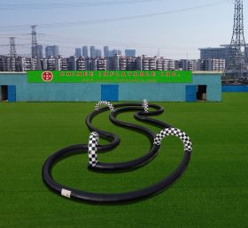 T11-3042 s shape Inflatable Race Track