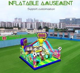 T6-482 Giocattolo elastico gonfiabile Gonfiabile parco divertimenti in stile sportivo