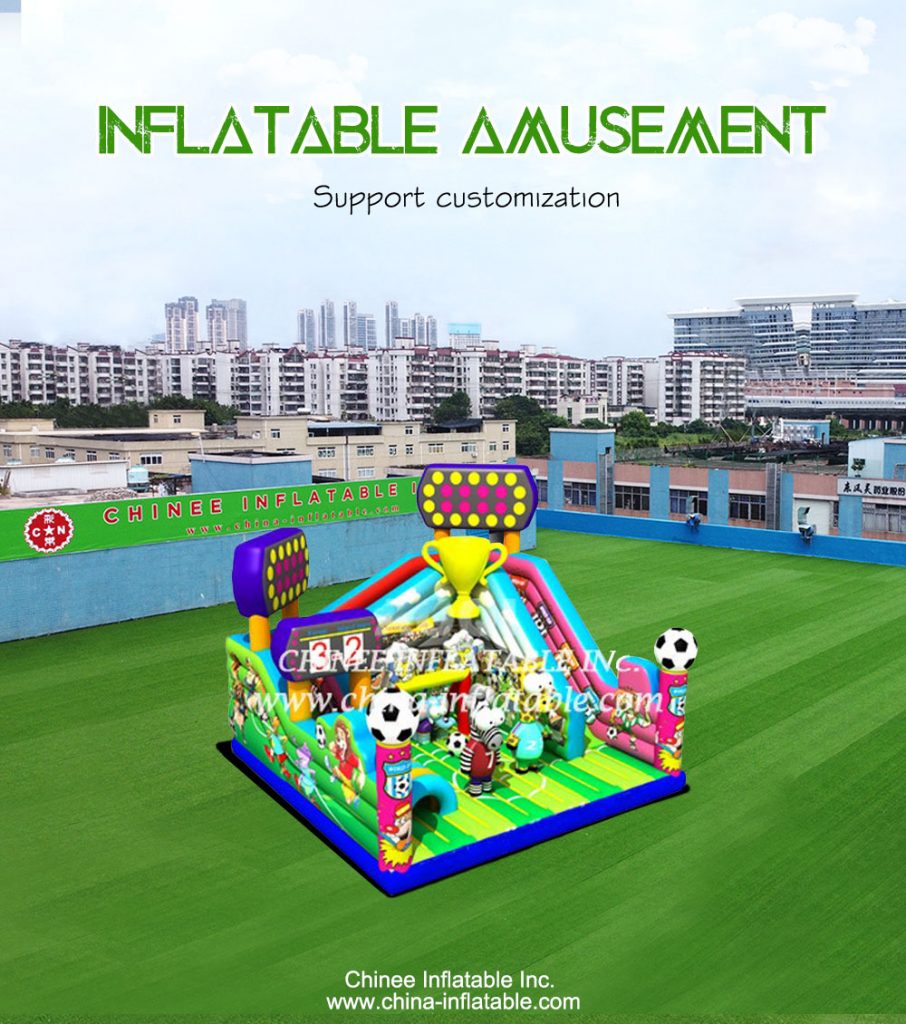 T6-482 Sport Style Giant Inflatable Amusing Park Inflatable Bouncy