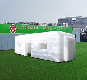 Tent1-4258 Tenda cubica gonfiabile bianca per esterni durevole
