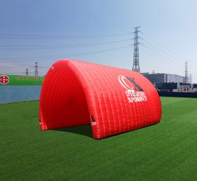 Tent1-4262 Tenda gonfiabile rosso tunnel