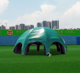 Tent1-4294 Gonfiabili ragno tenda verde