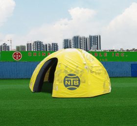 Tent1-4295 Tenda ragno gonfiabile giallo