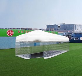 Tent1-4388 Tenda cubica gonfiabile traslucida