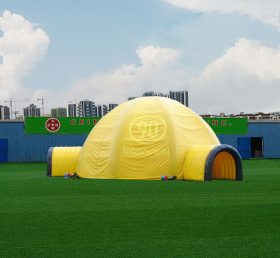 Tent1-4399 Cupola gonfiabile gialla