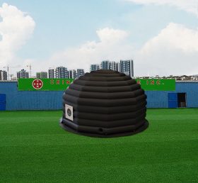 Tent1-4453 Cupola gonfiabile nero