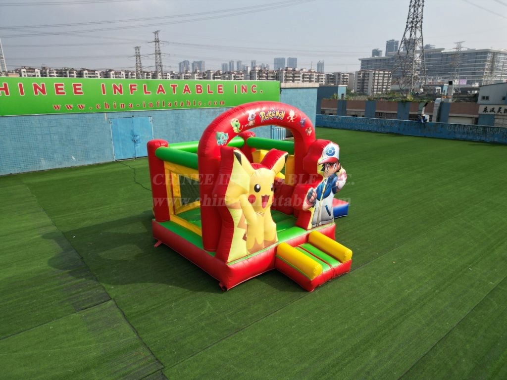 T2-4442 Pokémon Bouncy Castle With Slide