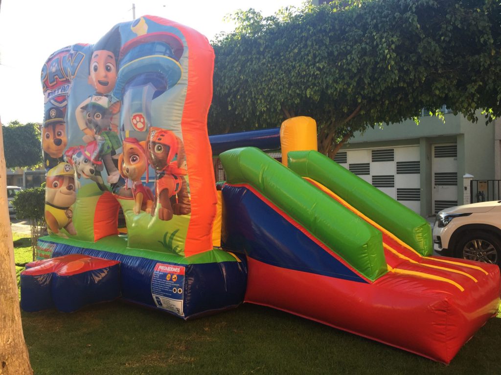 T2-4469 Paw Patrol Inflatable Combo