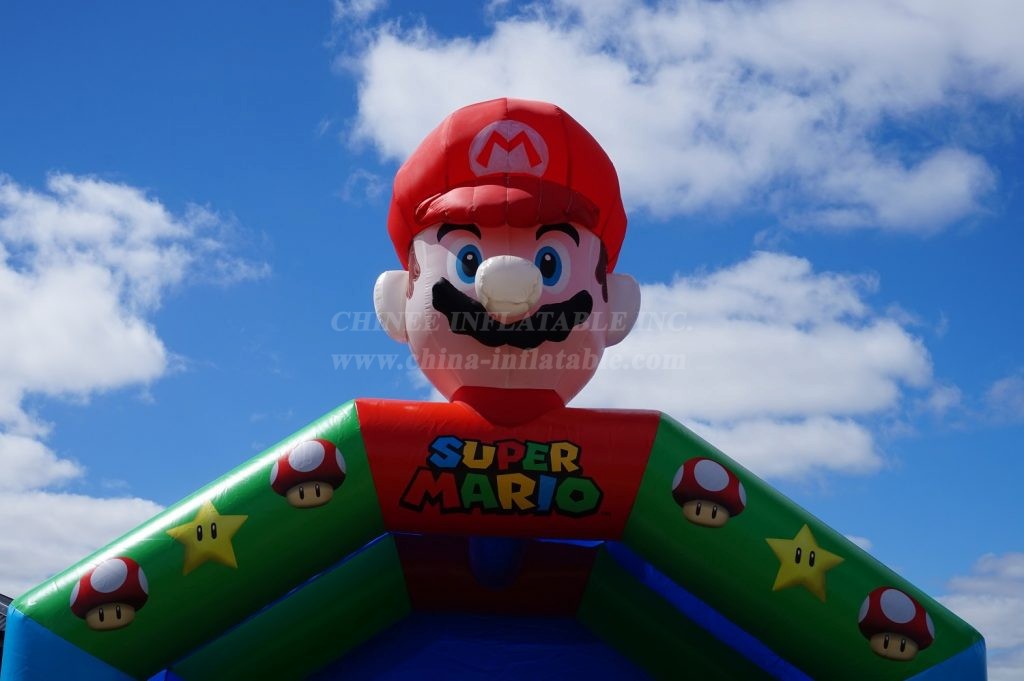 T2-4373 Super Mario Jumping Castle