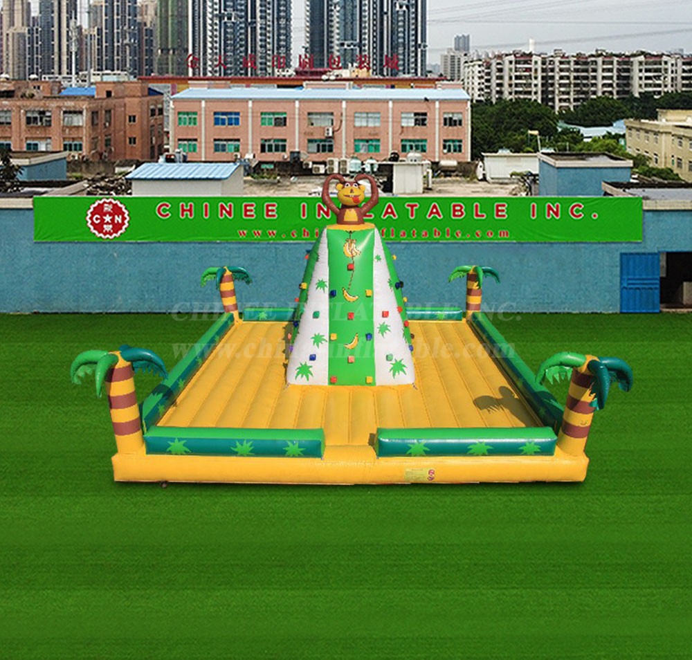 T11-3187 INFLATABLE CLIMBING TOWER JUNGLE