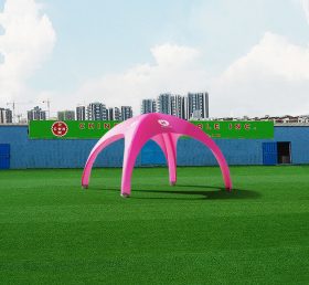 Tent1-4694 Campagna pubblicitaria rosa personalizzata Spider Tenda
