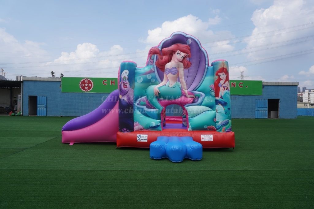 T2-4675 Disney Mermaid Inflatable Combo