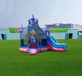 T2-4619 Disney Princess Slide Jumping Castle