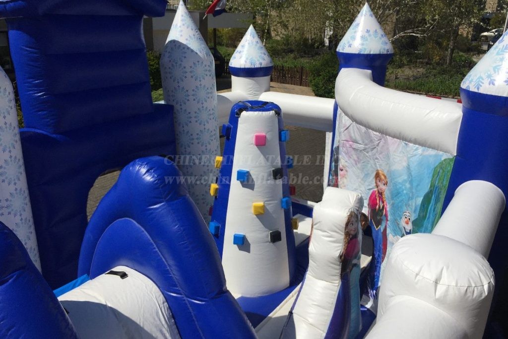 T2-4584 Disney Frozen Inflatable Castle