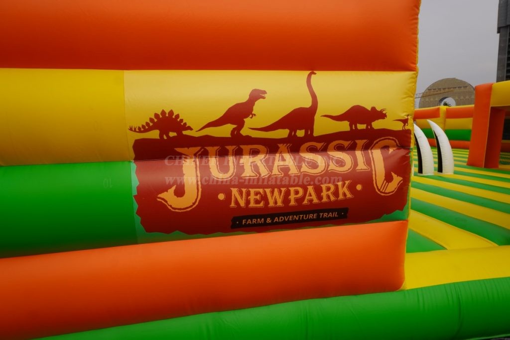 GF2-086 50m Mega Dinosaur Inflatable Park