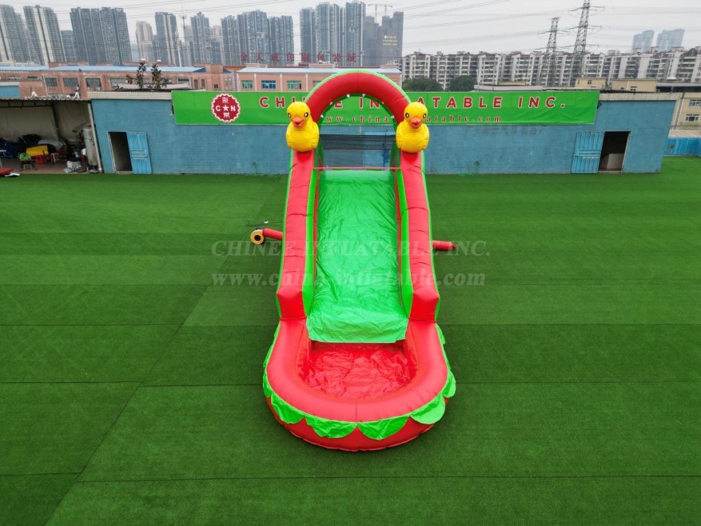 T8-1054B Cute And Fun Inflatable Duck Water Slide