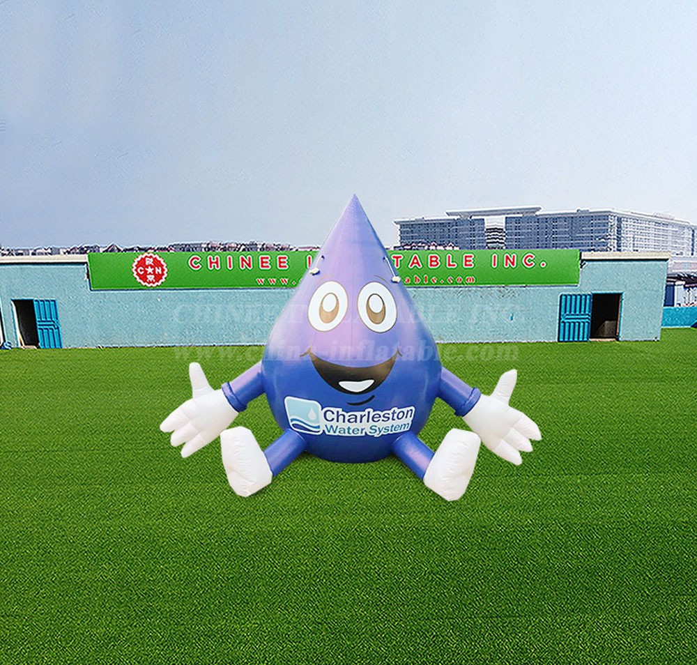 S4-410 Water Drop Inflatable Advertising Model