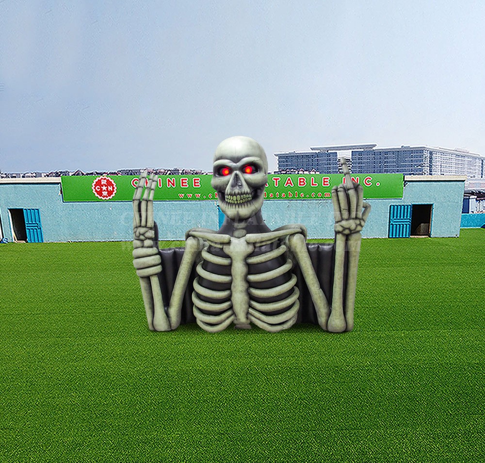S4-518 Inflatable Skull Holiday Decoration