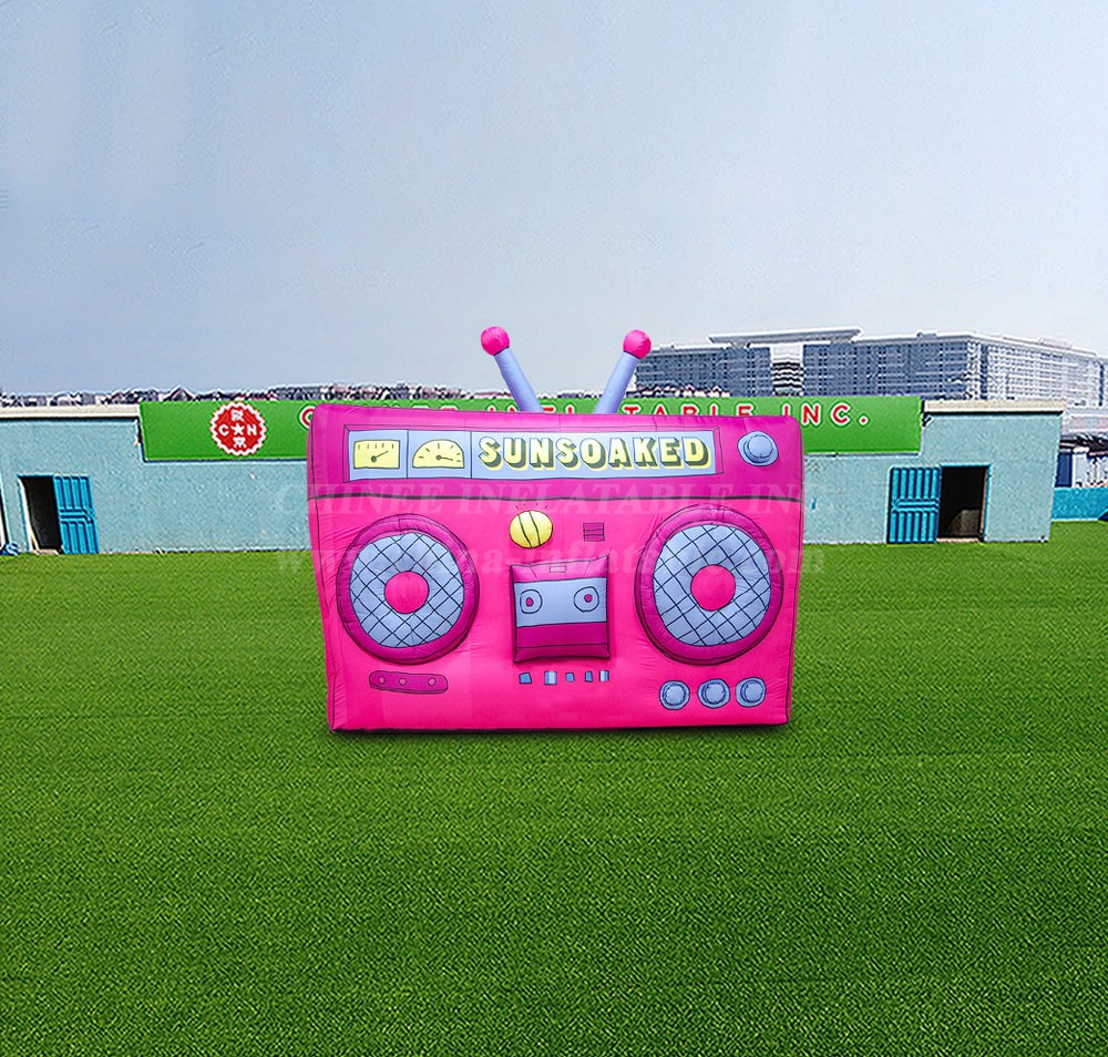 S4-529 Inflatable Pink Radio