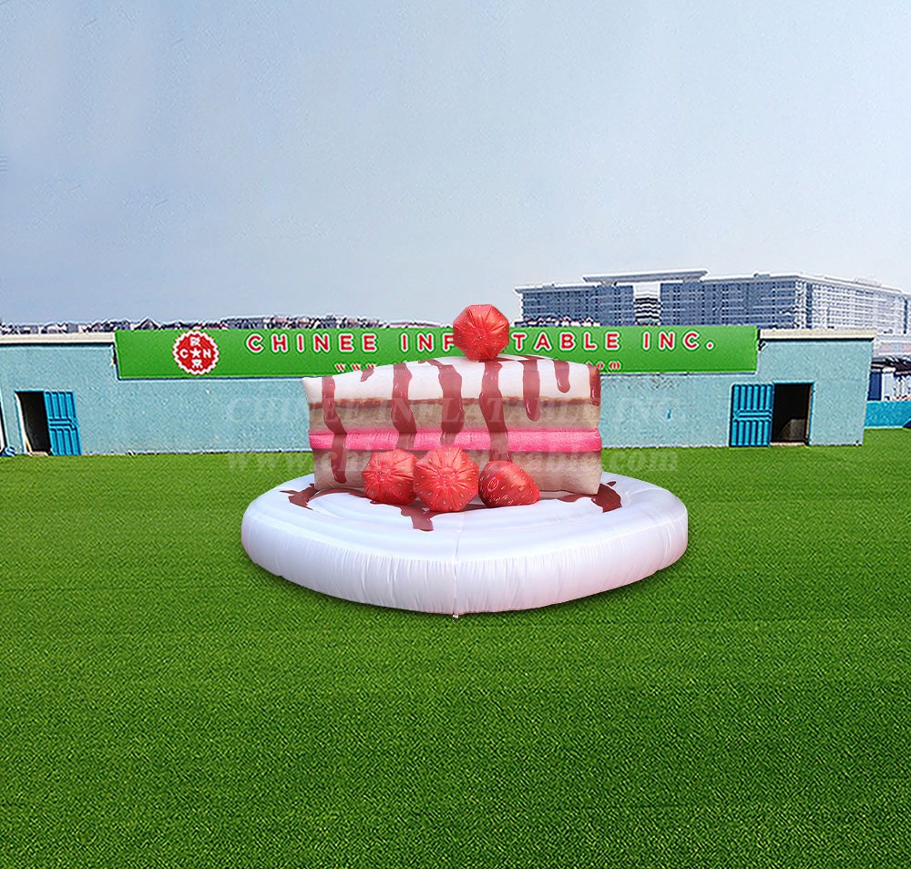S4-578 Inflatable Birthday Decoration Inflatable Cake