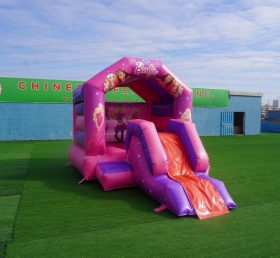 T2-1054D Barbie Bouncy Castle With Slide